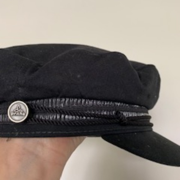 Prana Accessories - Black Paper Boy Hat